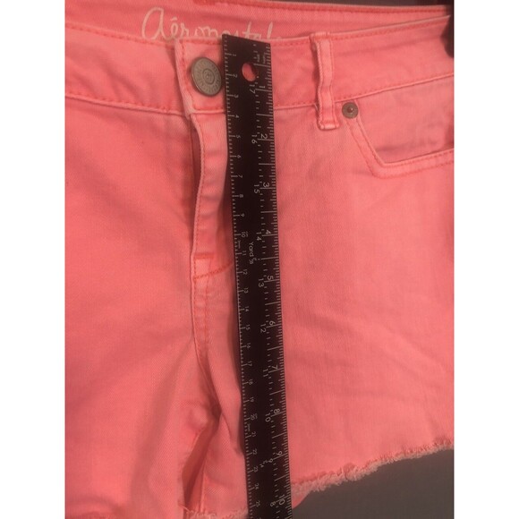 Women’s Aeropostale Pink Jean Shorts Size 8 - Picture 3 of 5